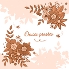 Fleurs douces pour des pens&eacute;es r&eacute;confortantes
